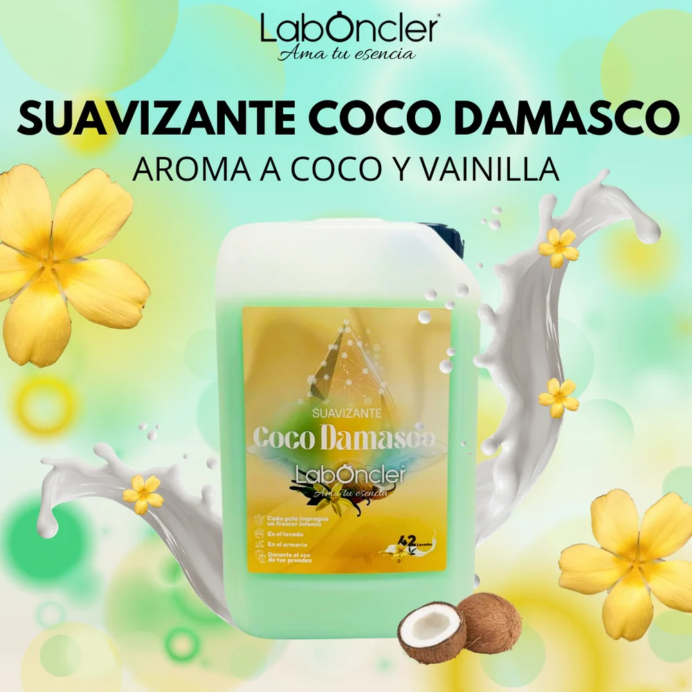 SUAVIZANTE COCO DAMASCO | COCO & VAINILLA