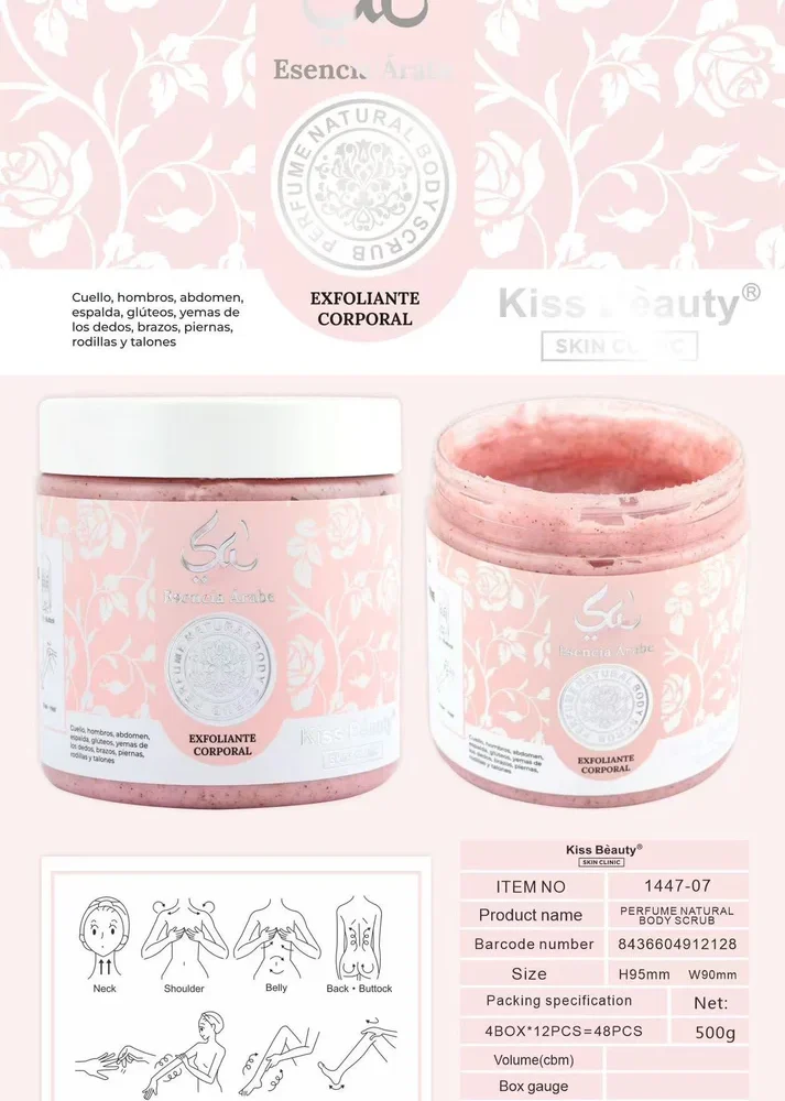 Exfoliante corporal YARA ROSA
