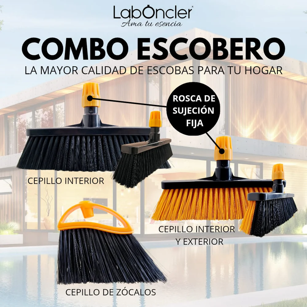 OFERTA: COMBO ESCOBERO (INT+MIXTA+MINI ZOCALOS)