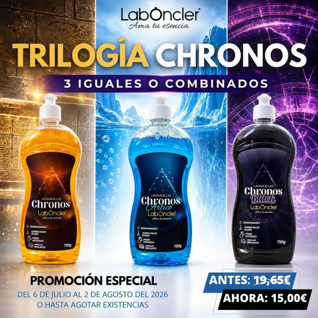 TRILOGÍA CHRONOS IGUALES O COMBINADOS